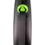 FLEXI guinzaglio automatico Black Design L strap 5 m verde