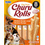 INABA Churu Rolls Chicken 8 x 12g snack di pollo per cani