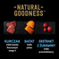 CESAR Natural Goodness ricco di pollo con patate dolci, piselli e mirtilli rossi 400g
