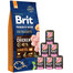 BRIT Premium By Nature Senior Small Medium S+M 15kg + cibo umido con tacchino 6 x 400g