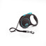 FLEXI Guinzaglio automatico Black Design S strap 5 m blu