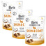 BRIT Care Dog Functional Snack skin&coat Krill 3 x 150g snack per la pelle e il pelo del cane