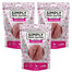SIMPLY FROM NATURE Meat Strips Strisce di carne d'oca per cani 3 x 80g