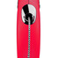 FLEXI New Classic M guinzaglio 8 m. Rosso. Fino a 20 kg.