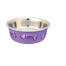 TRIXIE Ciotola in metallo con rivestimento in plastica 0,3 l / 12 cm