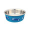 TRIXIE Ciotola in metallo con rivestimento in plastica 0,3 l / 12 cm