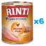 RINTI Singlefleisch Chicken Pure pollo monoproteico 6 x 400g