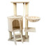 KATIDO Tiragraffi per gatti 96 cm beige