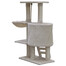 KATIDO Tiragraffi per gatti 96 cm beige