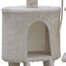 KATIDO Tiragraffi per gatti 96 cm beige