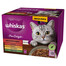 WHISKAS Adult Pure Delight Bocconcini in gelatina 24x85 g con manzo, pollo, agnello, pollame per gatti adulti
