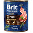 BRIT Premium by Nature 800g maiale ed esofago per cani