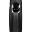 FLEXI Cordino New Classic nero XS Fettuccia 3m fino a 12kg