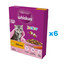 WHISKAS Junior 6x300g alimento secco completo con delizioso pollo per gattini