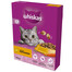 WHISKAS Adult 300g alimento secco completo con delizioso pollo per gatti adulti
