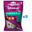 WHISKAS Pounce & Play 8 x 45g snack con pollo per gatti