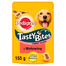 PEDIGREE Tasty Bites Chewy Slices snack con manzo per cani 155g