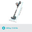 GARDENA Spazzola multiuso a batteria AquaBrush Universal 04/18V P4A