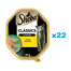 SHEBA tacka Classics Koktajl Drobiowy 22x85g - mokra karma pełnoporcjowa dla dorosłych kotów, w pasztecie