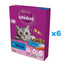 WHISKAS Adult 6x300g cibo secco per gatti adulti con tonno