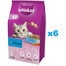 WHISKAS Adult 6x1,4 kg alimento secco completo per gatti adulti con tonno
