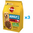 PEDIGREE Adult 3x2,6kg alimento completo con manzo e verdure per cani di taglia grande e media