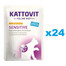 KATTOVIT Feline Diet Sensitive Pollo e tacchino 24 x 85 g
