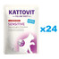 KATTOVIT Feline Diet Sensitive Pollo e anatra 24 x 85 g
