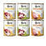 BRIT Pate&Meat Mix gusti con pollame 6 x 800g paté per cani