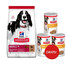 HILL'S Science Plan Canine Adult Medium Lamb & Rice 18kg per cani di taglia media con agnello e riso + 3 scatolette di cibo umido HILL'S GRATIS