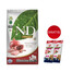 FARMINA N&D Prime Dog Adult Medium & Maxi Chicken & Pomegranate 12 kg + 2 x FARMINA N&D Quinoa Dental Treat Fresh Breath Medium/Maxi 100 g (7 pezzi) GRATIS!