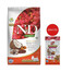 FARMINA N&D Quinoa Dog Skin & Coat Adult Mini aringa, cocco 2,5 kg (aringa e cocco) + FARMINA N&D Quinoa Dental Treat Skin Coat Herring Mini 60 g (7 pezzi) GRATIS!