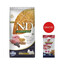 FARMINA N&D Ancestral Grain Dog Adult Mini Agnello & Mirtillo 7 kg alimento per cani di piccola taglia + FARMINA N&D Quinoa Dental Treat Flatulence Mini 60 g (7 pezzi) GRATIS!