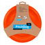 PULLER Pitch Dog Game flying disk 24` orange frisbee per cane arancione 24 cm