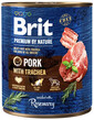 BRIT Premium by Nature 800g maiale ed esofago per cani