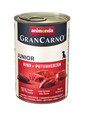ANIMONDA GranCarno Junior senza cereali 400 gr. - manzo e cuori d'anatra