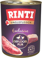 RINTI Singlefleisch Exclusive Poultry Pure alimento monoproteico pollame 800g