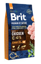 BRIT Premium By Nature Chicken Senior Small Medium S+M 8kg