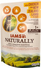 IAMS Naturally  con pollo e agnello della Nuova Zelanda in salsa 85g