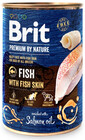 BRIT Premium by Nature Fish&Fish Skin 400g pesce e pelle di pesce per cani