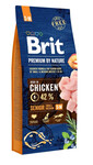 BRIT Premium By Nature Chicken Senior Small Medium S+M 15kg