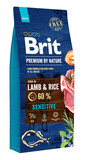 BRIT Premium By Nature Sensitive Lamb and rice 15kg