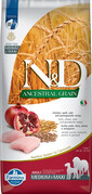 FARMINA N&D Ancestral Grain dog Adult Medium & Maxi Chicken & pomegranate 12 kg