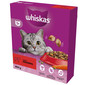 WHISKAS Adult 800 g alimento secco completo per gatti adulti con deliziosa carne di manzo