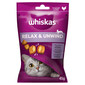 WHISKAS Relax & Unwind 45g snack con pollo per gatti