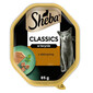 SHEBA Classics Paté con Selvaggina in vaschetta 85g alimento umido completo per gatti adulti
