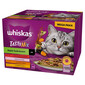 WHISKAS Adult Tasty Mix in salsa 24x85g bocconcini con manzo, salmone, pollo e tacchino, pollo e merluzzo per gatti adulti